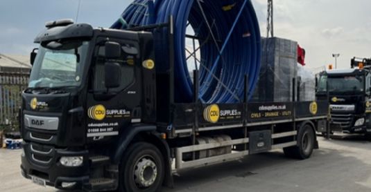 CDU Truck   Delivering on time every time!